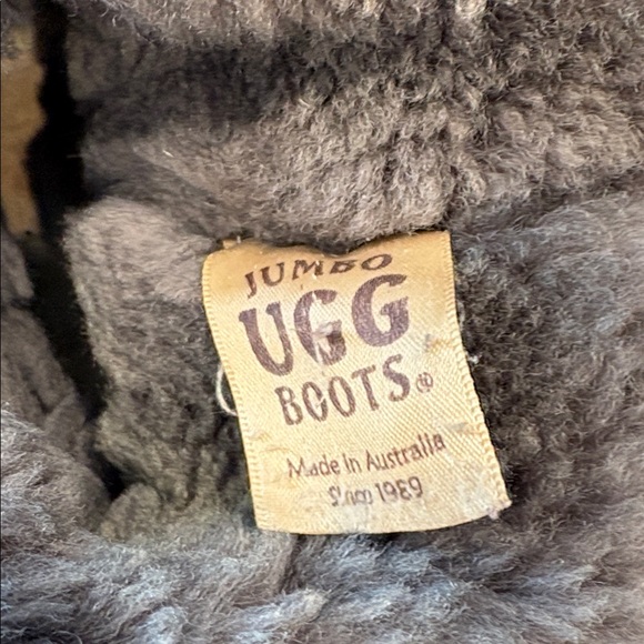 UGG Jumbo Gray 8” Boots - Picture 4 of 8